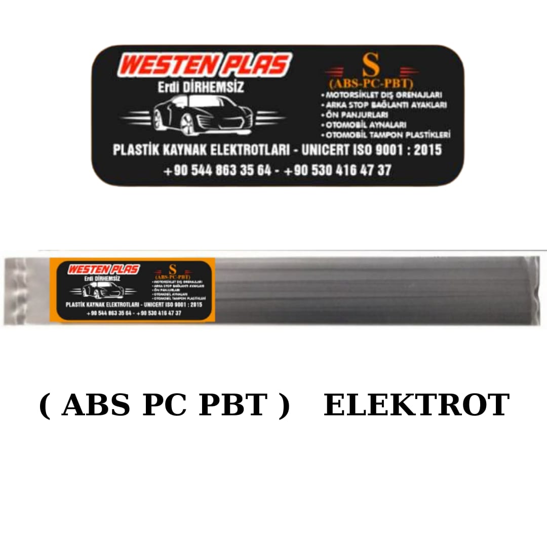 ABS PC PBT PLASTİK KAYNAK ELEKTROT