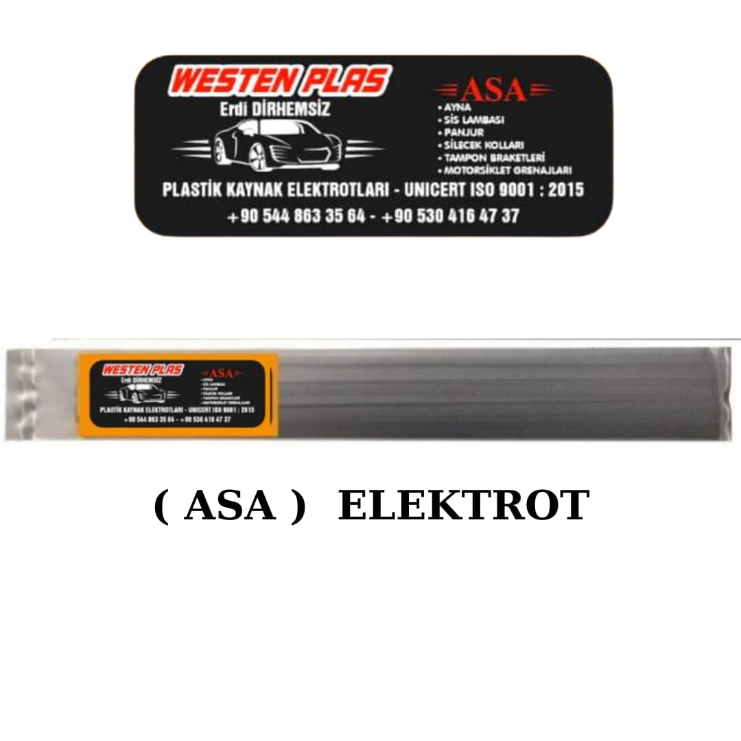 ASA PLASTİK KAYNAK ELEKTROT