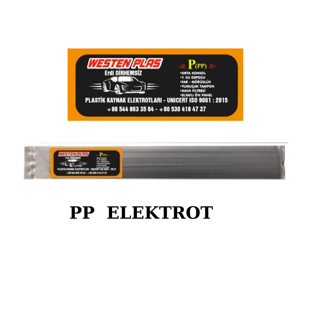 PP PLASTİK KAYNAK ELEKTROT